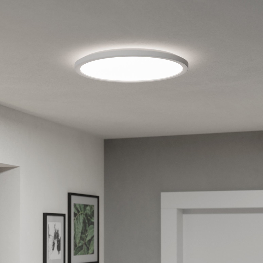 Eglo - LED taklampa för badrum LED/18,5W/230V 2700/4000/6500K diameter 38,9 cm IP44 vit