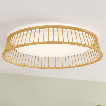Eglo - LED taklampa LED/20W/230V brun