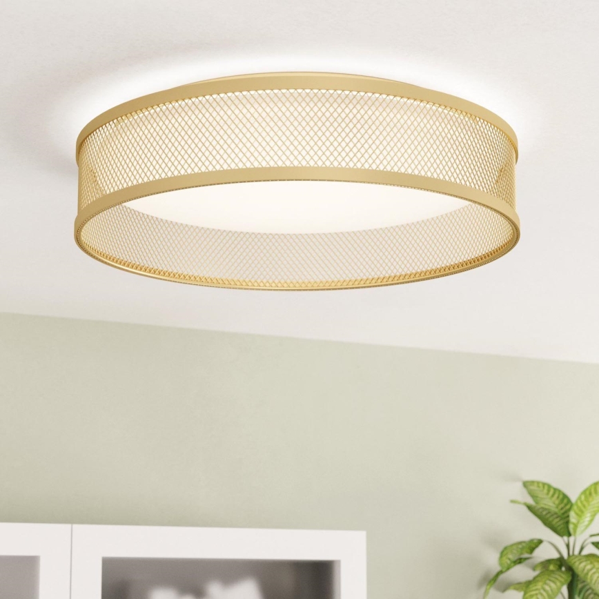 Eglo - LED taklampa LED/20W/230V guld