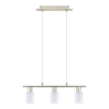 Eglo - LED Taklampa MY CHOICE 3xE14/4W/230V matt krom/vit