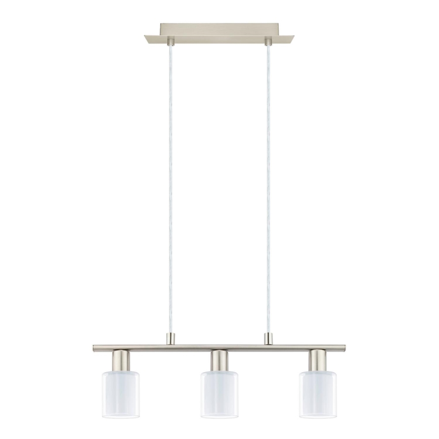 Eglo - LED Taklampa MY CHOICE 3xE14/4W/230V matt krom/vit