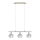 Eglo - LED Taklampa MY CHOICE 3xE14/4W/230V matt krom/vit/svart