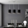 Eglo - LED Taklampa TUNJA 3xE27/60W/230V svart