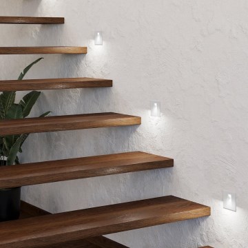 Eglo - LED trappljus  LED/2W/230V vit
