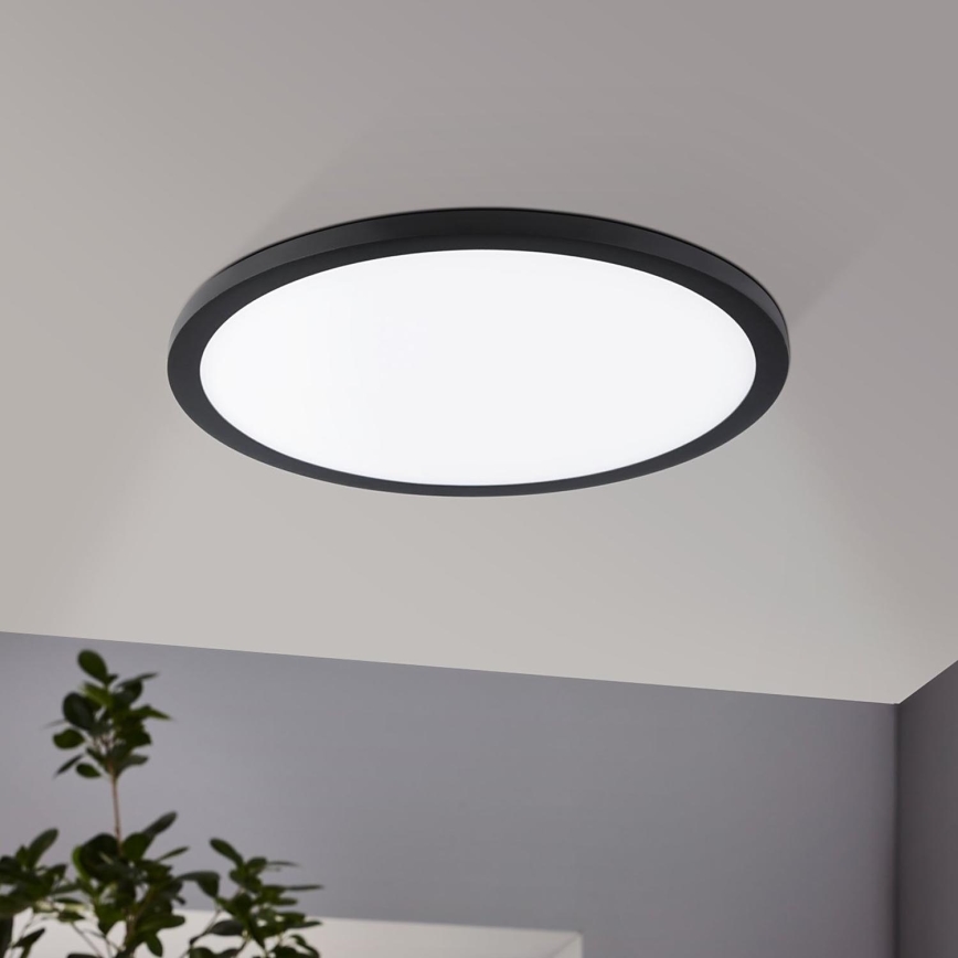 Eglo - LED upphängd taklampa  LED/22W/230V 3000K svart