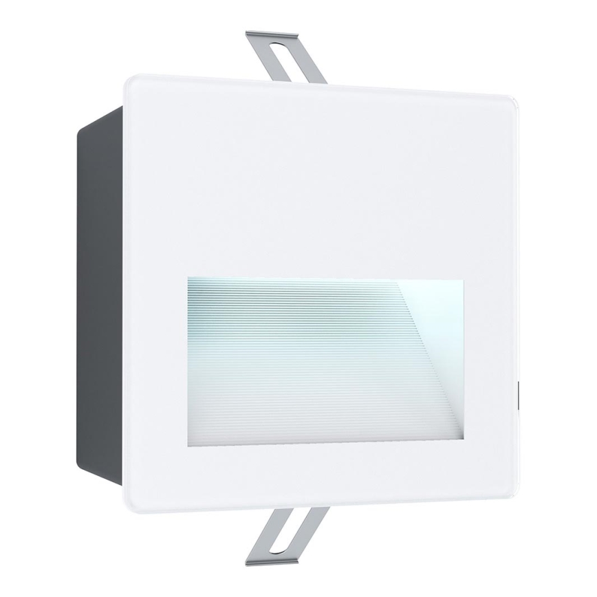 Eglo - LED Utomhus infälld Belysning LED/3,7W/230V IP65 vit