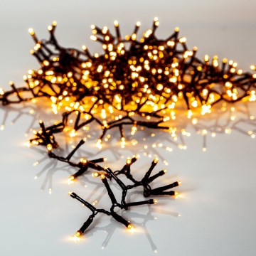 Eglo - LED utomhus julkedja  1200xLED 24m IP44 varm vit