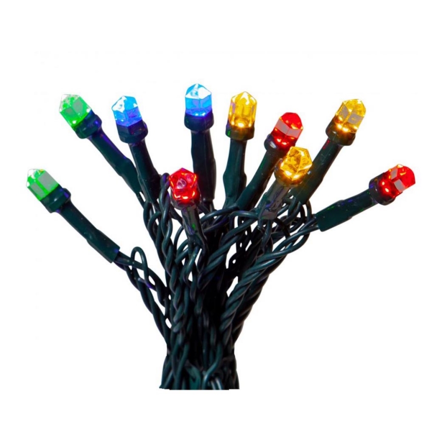 Eglo - LED Utomhus julljusslinga 100xLED/1 funktion 7,5m IP44 flerfärgad