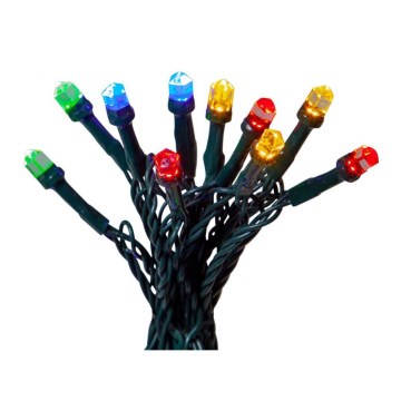 Eglo - LED Utomhus julljusslinga 200xLED/1 function 15m IP44 flerfärgad
