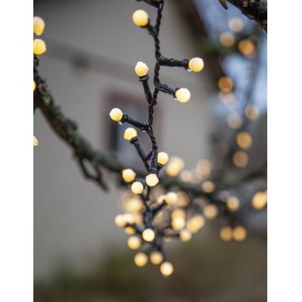 Eglo - LED utomhus julkedja  300xLED/8 funktioner 11m IP44 varm vit 