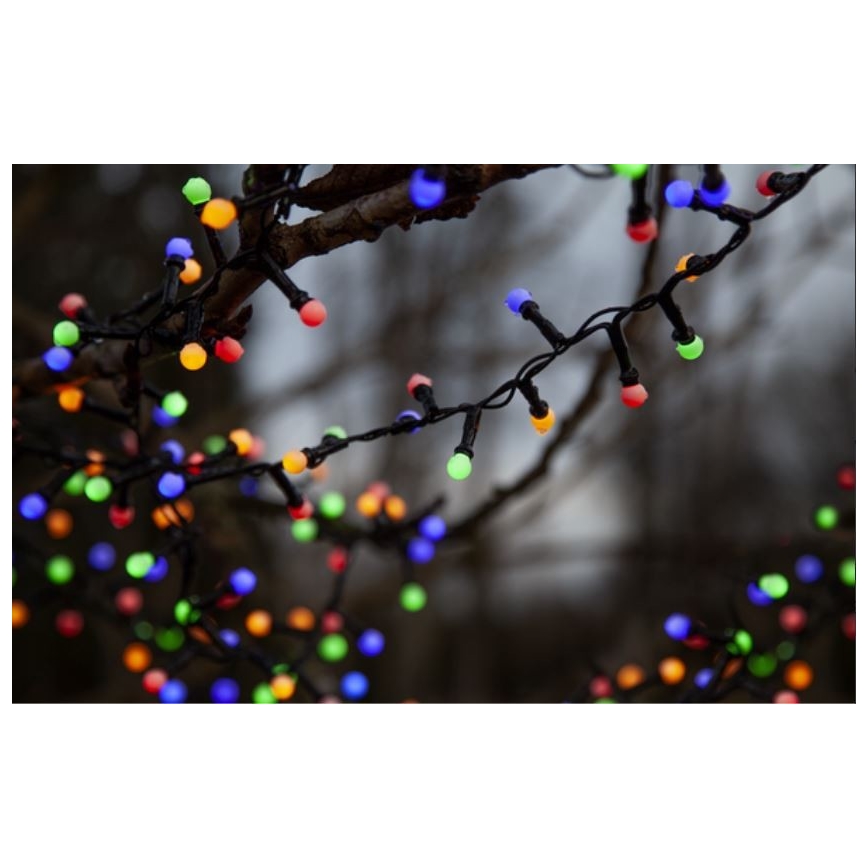 Eglo 472-53 - LED utomhus julkedja  BERRY MINI 700xLED/8 funktioner 14m flerfärgade IP44