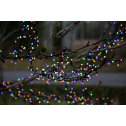 Eglo 472-53 - LED utomhus julkedja  BERRY MINI 700xLED/8 funktioner 14m flerfärgade IP44