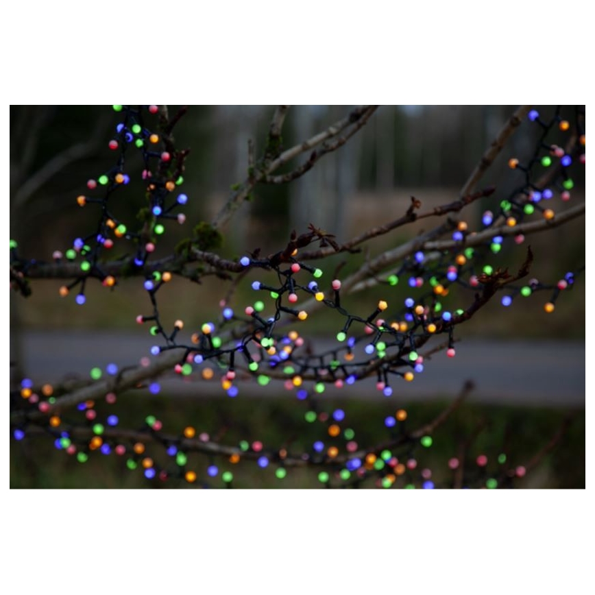 Eglo 472-53 - LED utomhus julkedja  BERRY MINI 700xLED/8 funktioner 14m flerfärgade IP44