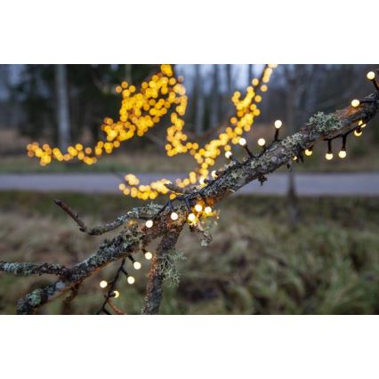 Eglo - LED utomhusljusslinga 700 LED / 8 funktioner, 19 m, IP44, varmvit