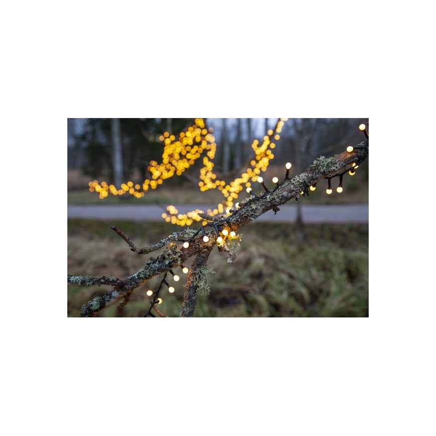 Eglo - LED utomhusljusslinga 700 LED / 8 funktioner, 19 m, IP44, varmvit