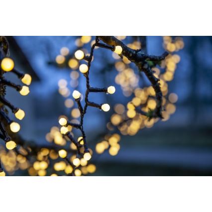 Eglo - LED utomhusljusslinga 700 LED / 8 funktioner, 19 m, IP44, varmvit