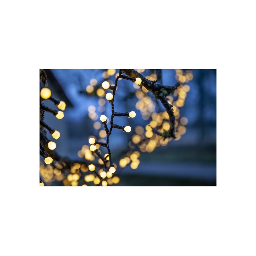 Eglo - LED utomhusljusslinga 700 LED / 8 funktioner, 19 m, IP44, varmvit
