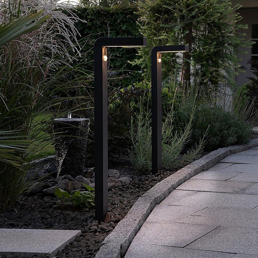 Eglo - LED Utomhus solcellslampa med sensor 18xLED/0,2W/3,7V IP44