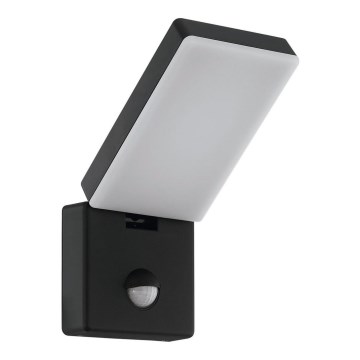 Eglo - LED Utomhus Vägglampa med Sensor LED/10W/230V IP44