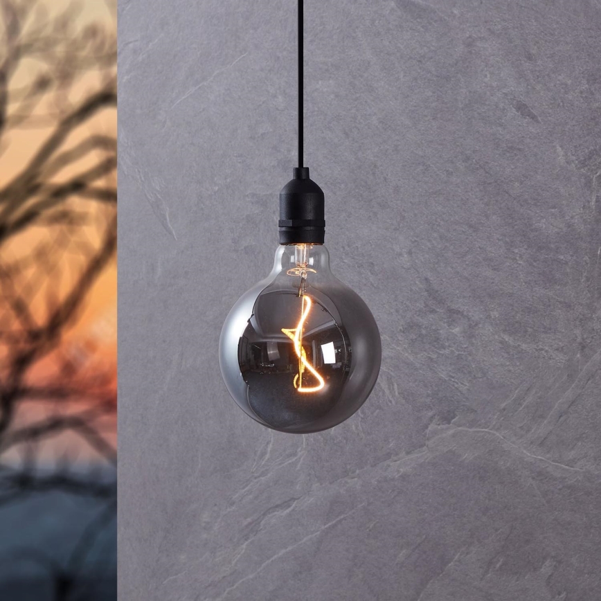 Eglo - LED Utomhuspendellampa VIGNANELLO LED/0,06W/6V IP44 grå