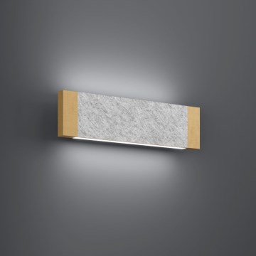 Eglo - LED väggbelysning 2xLED/5,4W/230V 3000K brun/grå