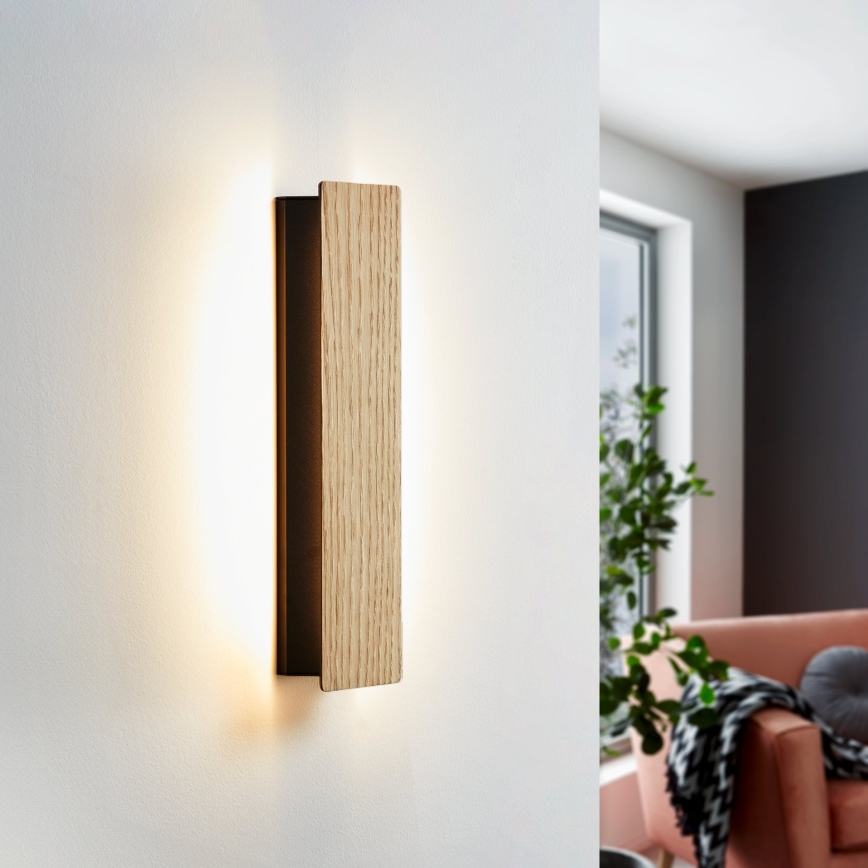 Eglo - LED väggbelysning LED/12W/230V 3000K brun