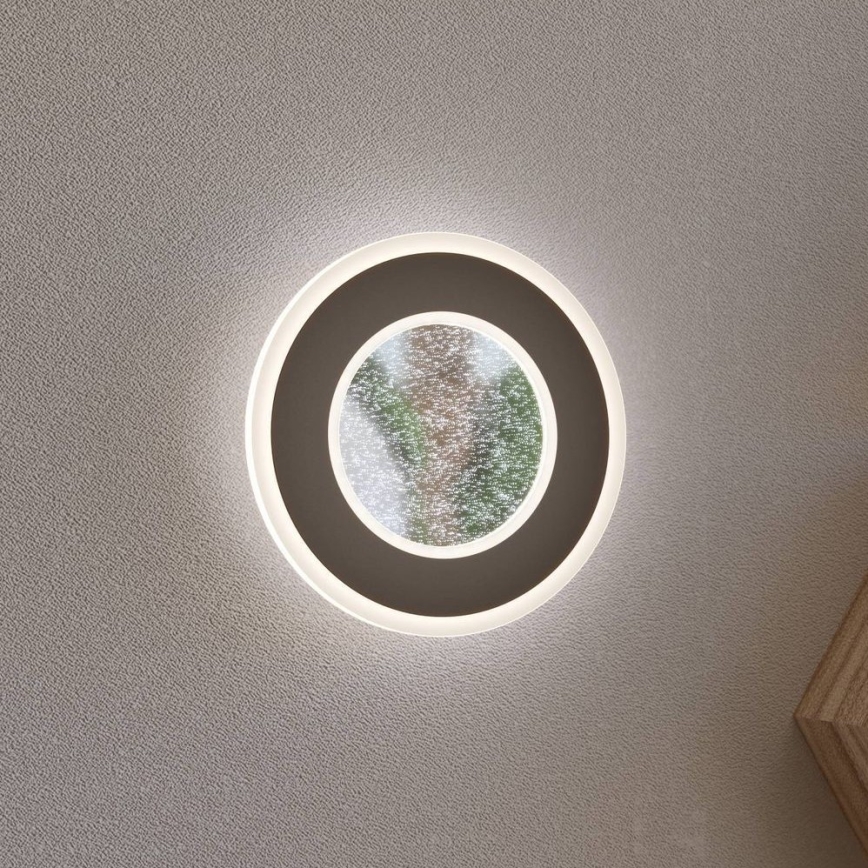 Eglo - LED väggbelysning LED/12W/230V 4000K svart