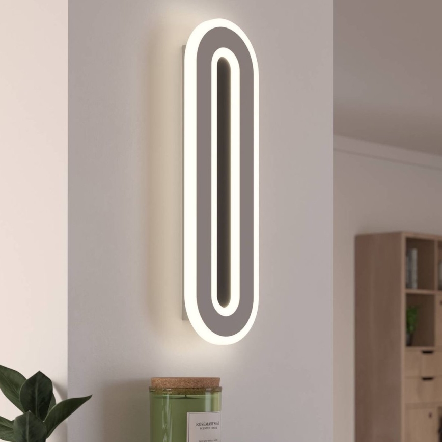Eglo - LED väggbelysning LED/12W/230V 4000K vit