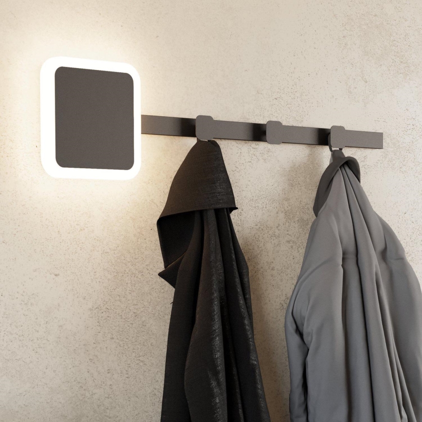 Eglo - LED Väggkrok med belysning LED/7,8W/230V