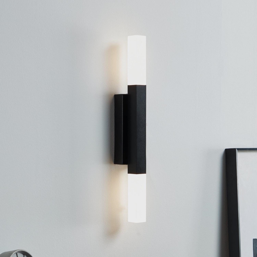 Eglo - LED Vägglampa för badrum 2xLED/5,5W/230V IP44