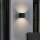 Eglo - LED vägglampa för utomhusbruk 2xLED/2,8W/230V IP54 svart