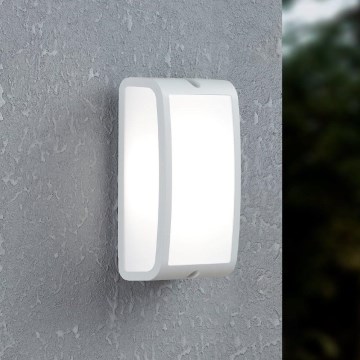 Eglo - LED vägglampa för utomhusbruk LED/10,5W/230V vit IP54