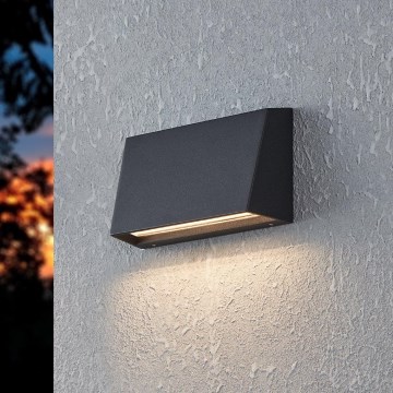 Eglo - LED vägglampa för utomhusbruk LED/9,5W/230V IP65
