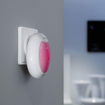 Eglo - LED vägglampa med 3xLED/0,6W/230V för eluttag
