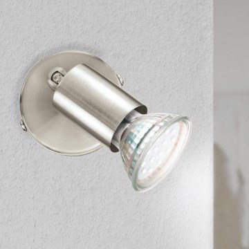 Eglo - LED väggspotlight LED 1xGU10/2,8W/230V