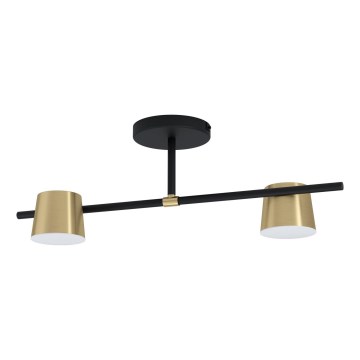 Eglo - LED ytmonterad ljuskrona 2xGU10/4,6W/230V 3000K guld