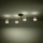 Eglo - LED ytmonterad ljuskrona 4xGU10/4,6W/230V 3000K guld