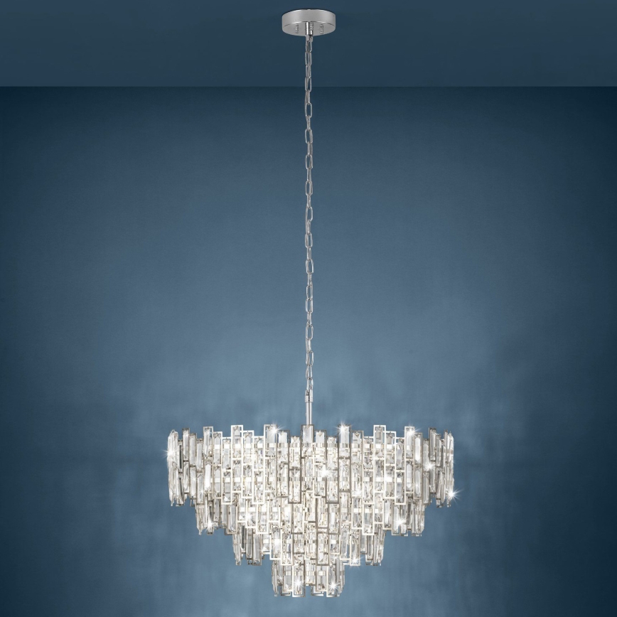 Eglo - Ljuskrona med kedja 10xE14/25W/230V d. 78 cm