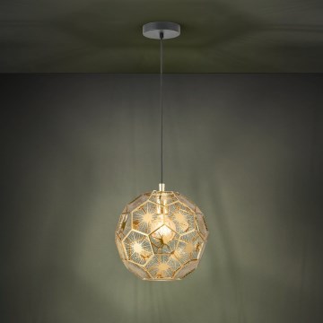 Eglo - Ljuskrona med snöre 1xE27/60W/230V d. 30 cm