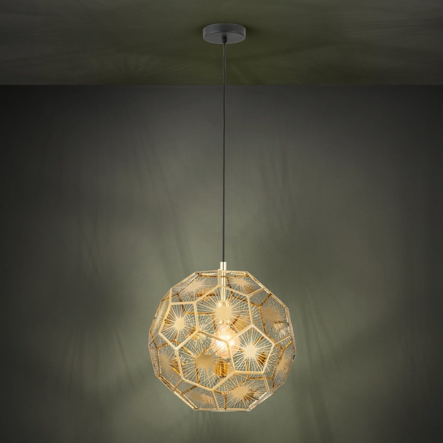 Eglo - Ljuskrona med snöre 1xE27/60W/230V d. 41 cm