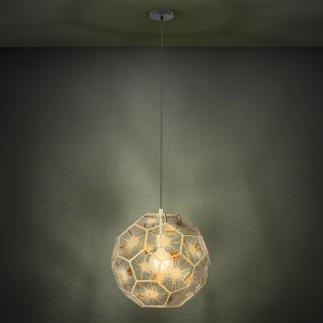 Eglo - Ljuskrona med snöre 1xE27/60W/230V d. 50 cm