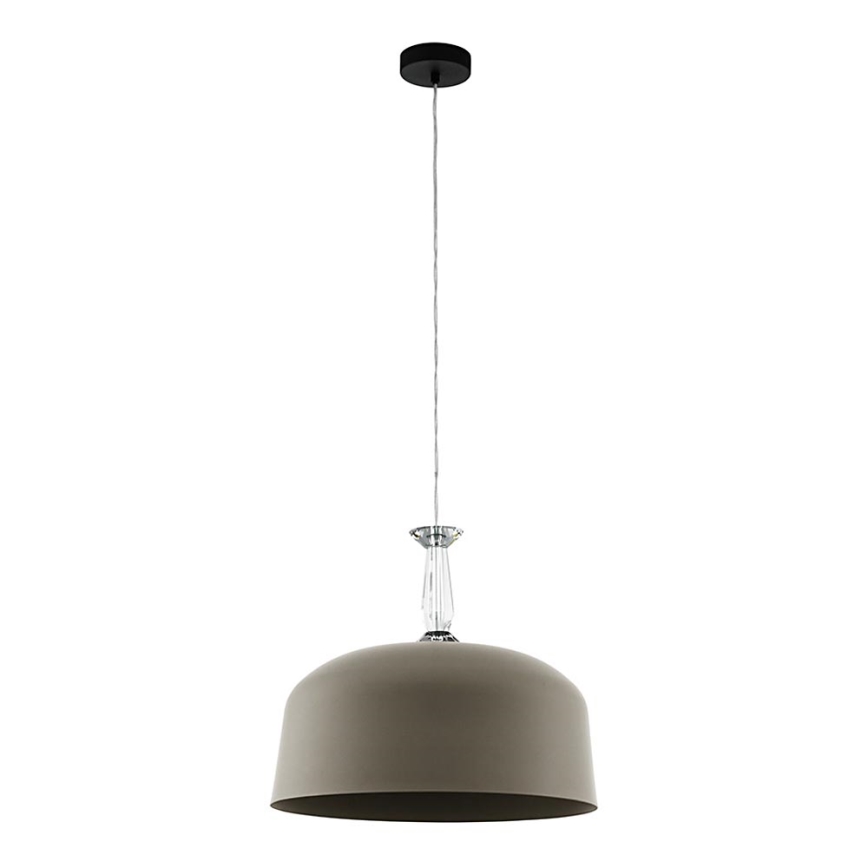 Eglo - Ljuskrona med snöre 3xE27/10W/230V brun
