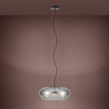 Eglo - Ljuskrona med snöre 3xE27/20W/230V