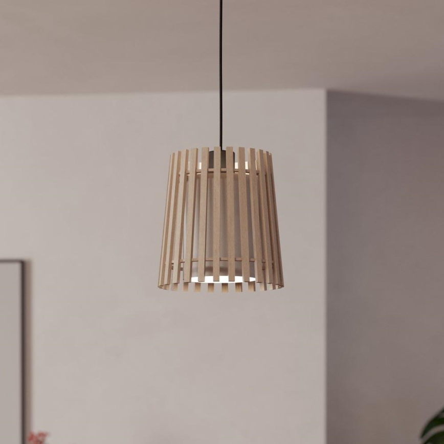 Eglo - Ljuskrona med textilsladd 1xE27/25W/230V