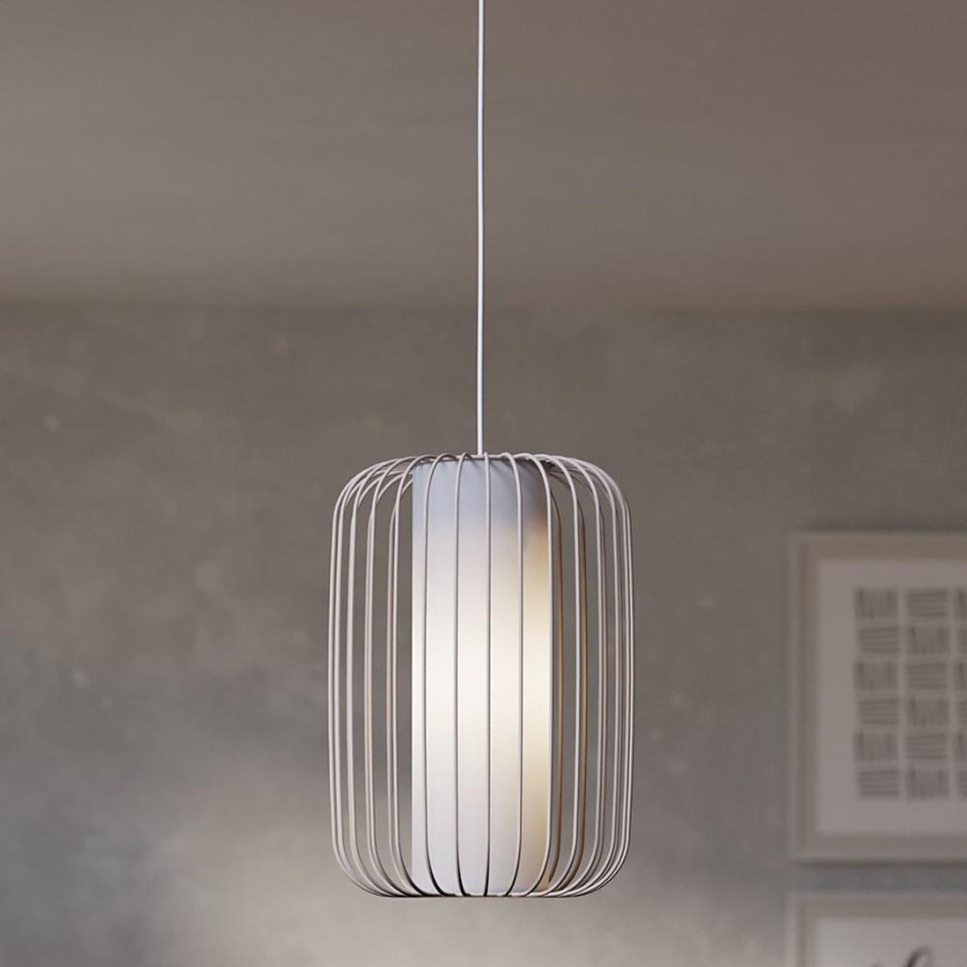 Eglo - Ljuskrona med textilsladd 1xE27/40W/230V diameter 24 cm