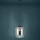 Eglo - Ljuskrona med textilsladd 1xE27/40W/230V diameter 35 cm rökig