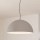 Eglo - Ljuskrona med textilsladd 1xE27/40W/230V grå
