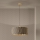 Eglo - Ljuskrona med textilsladd 1xE27/40W/230V guld/brun