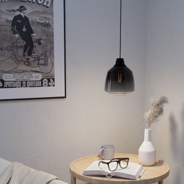 Eglo - Ljuskrona med textilsladd 1xE27/40W/230V