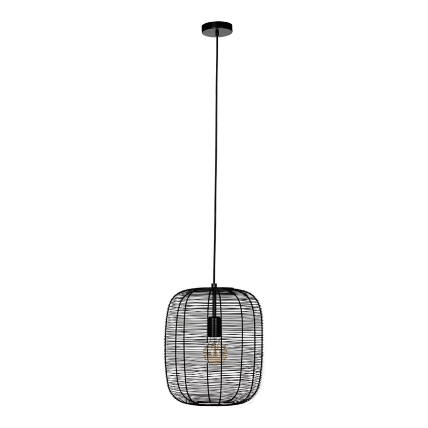 Eglo - Ljuskrona med textilsladd 1xE27/40W/230V